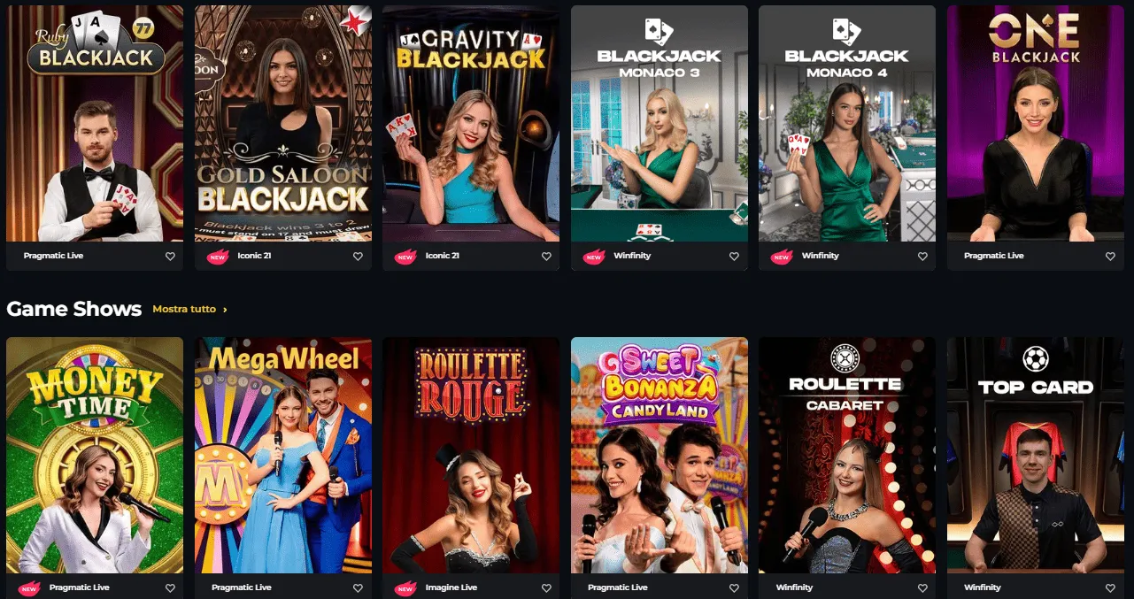 Boomerang Casino Live Casino 2